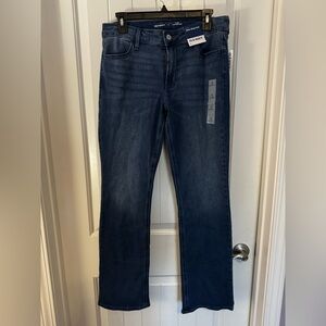 Old Navy Mid-Rise Wow Boot Cut Blue Jeans